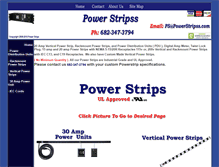 Tablet Screenshot of powerstripss.com